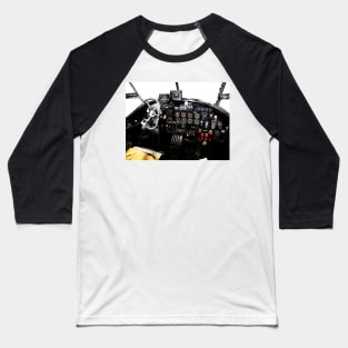 RAF World War 2 AVRO Lancaster cockpit Baseball T-Shirt